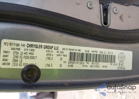 2010 Dodge Journey Sxt из США, поврежденный, VIN 3D4PG5FV7AT128141